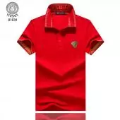 versace polo t-shirt pas cher 2020 v8103 embroidery red